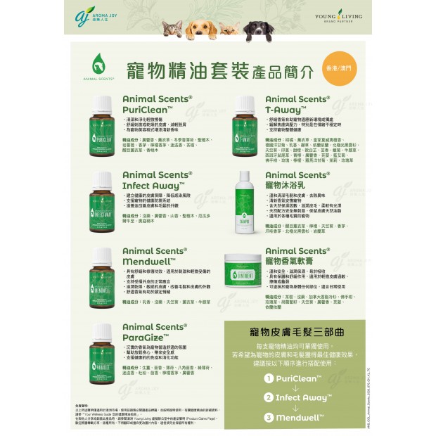 Animal Scents Collection 寵物精油套裝
