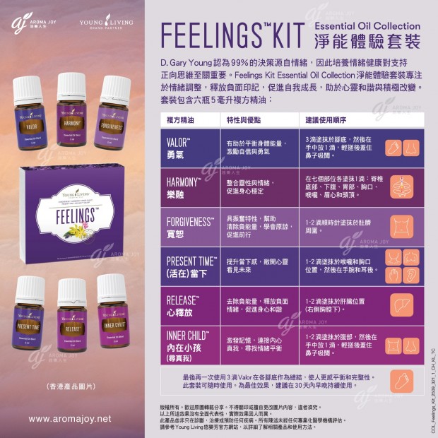 Feelings Kit Essential Oil Collection 淨能體驗套裝