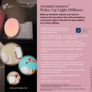 AromaConnect Wake-Up Light Diffuser 晨暮無水智能擴香機