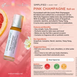 Simplified by Jacob + Kait Pink Champagne Roll-on 粉紅香檳滾珠精油