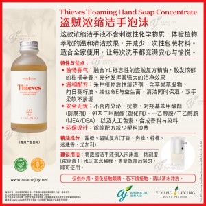 Thieves Foaming Hand Soap Concentrate 盜賊濃縮泡沫潔手液