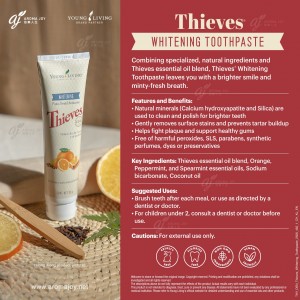 Thieves Whitening Toothpaste 盜賊極致亮白牙膏