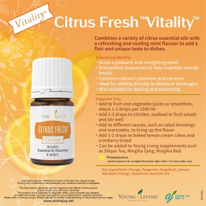Citrus Fresh Vitality 優橘復方精油調味料