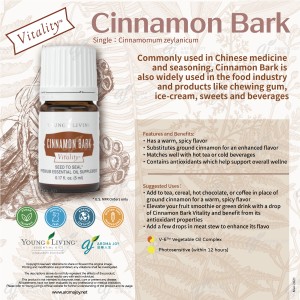 Cinnamon Bark Vitality 桂皮精油調味料