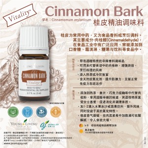 Cinnamon Bark Vitality 桂皮精油調味料