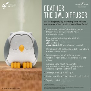 Feather the Owl Diffuser 甜睡貓頭鷹擴香機