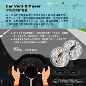 Car Vent Diffuser 時尚汽車擴香器