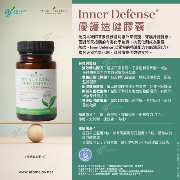 Inner Defense 優護速健膠囊