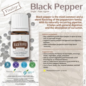 Black Pepper Vitality 黑胡椒精油調味料
