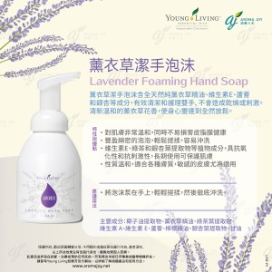 Lavender Foaming Hand Soap 薰衣草潔手泡沫