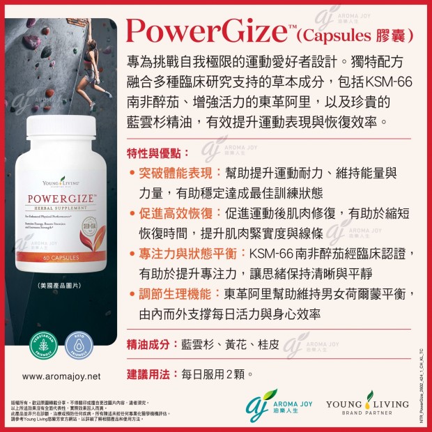 PowerGize (Capsules 膠囊）