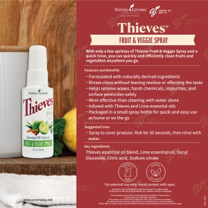 Thieves Fruit & Veggie Spray 盜賊蔬果清潔噴霧