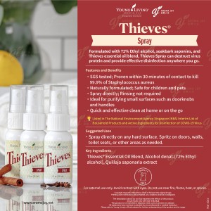 Thieves Spray 盜賊清潔噴霧