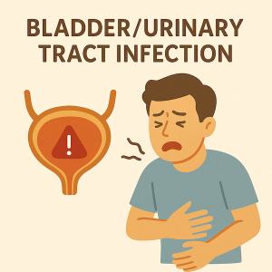 膀胱/尿道感染(膀胱炎)