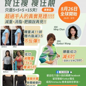 食住瘦、瘦住靚（第二十回）