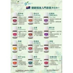 健康精油入門套裝(澳洲): 產品簡介