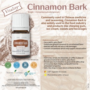 Cinnamon Bark Vitality 桂皮精油調味料