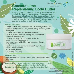 Coconut Lime Replenishing Body Butter 椰子香檸身體潤膚霜