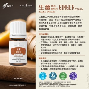 Ginger Vitality 生薑精油調味料