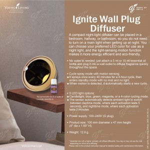 Ignite Wall Plug Diffuser 壁掛式夜燈擴香機