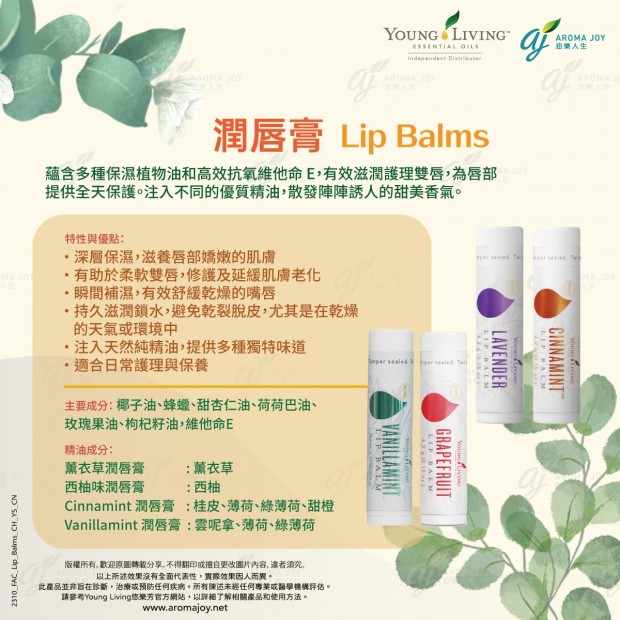 Cinnamint Lip Balm  桂皮薄荷潤唇膏