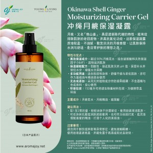 Okinawa Shell Ginger Moisturizing Carrier Gel 沖繩月桃保濕凝露