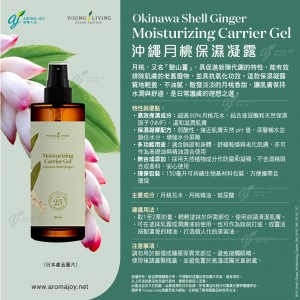 Okinawa Shell Ginger Moisturizing Carrier Gel 沖繩月桃保濕凝露