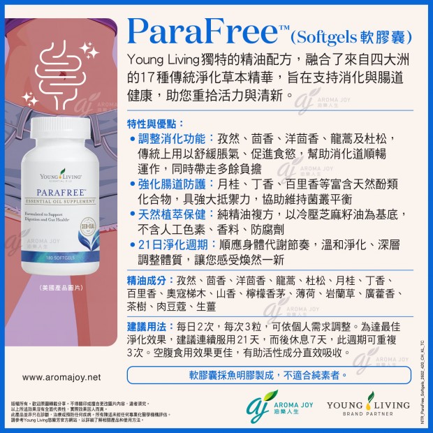 ParaFree 軟膠囊