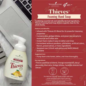 Thieves Foaming Hand Soap 盜賊潔手泡沫