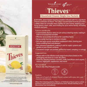 Thieves Household Cleaner Single Use Packets 盜賊家居清潔液(獨立包裝)