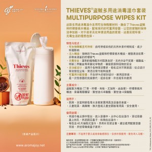 Thieves Multipurpose Wipes Kit 盜賊多用途消毒濕巾套裝