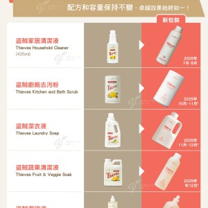 Young Living 盜賊系列新形象