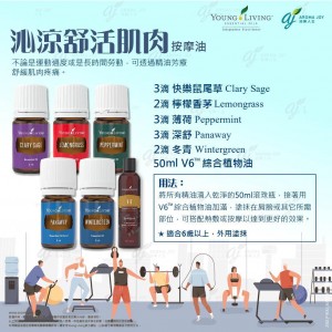 沁涼舒活肌肉按摩油