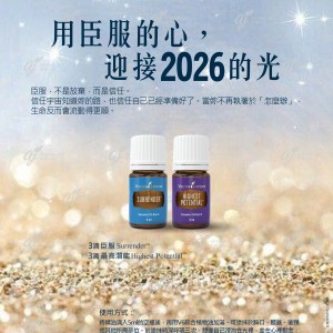 用臣服的新，迎接2026的光