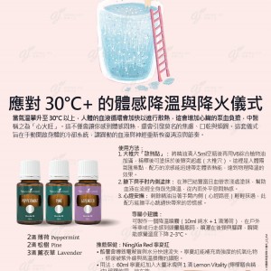 應對 30°C+ 的體感降溫與降火儀式