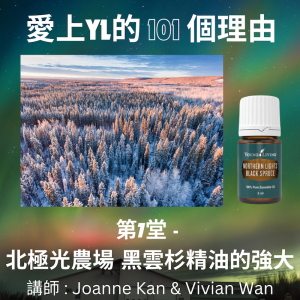 愛上Young Living的101個理由 第7堂 北極光黑雲杉 中文字幕 不可外傳