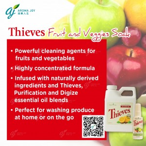 Thieves Fruit and Veggie Soak 盜賊蔬果清潔液