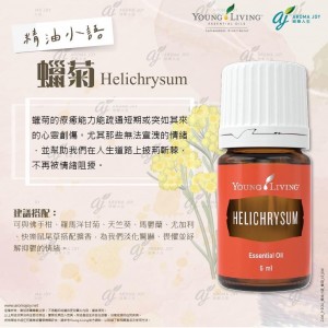 精油小語：蠟菊 Helichrysum