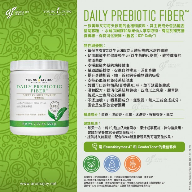 Daily Prebiotic Fiber Powder