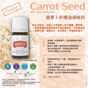 Carrot Seed Vitality 胡蘿蔔籽精油調味料
