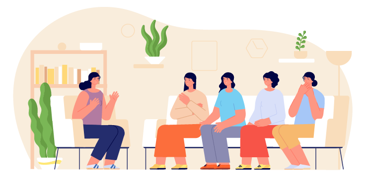 In-person sharing event