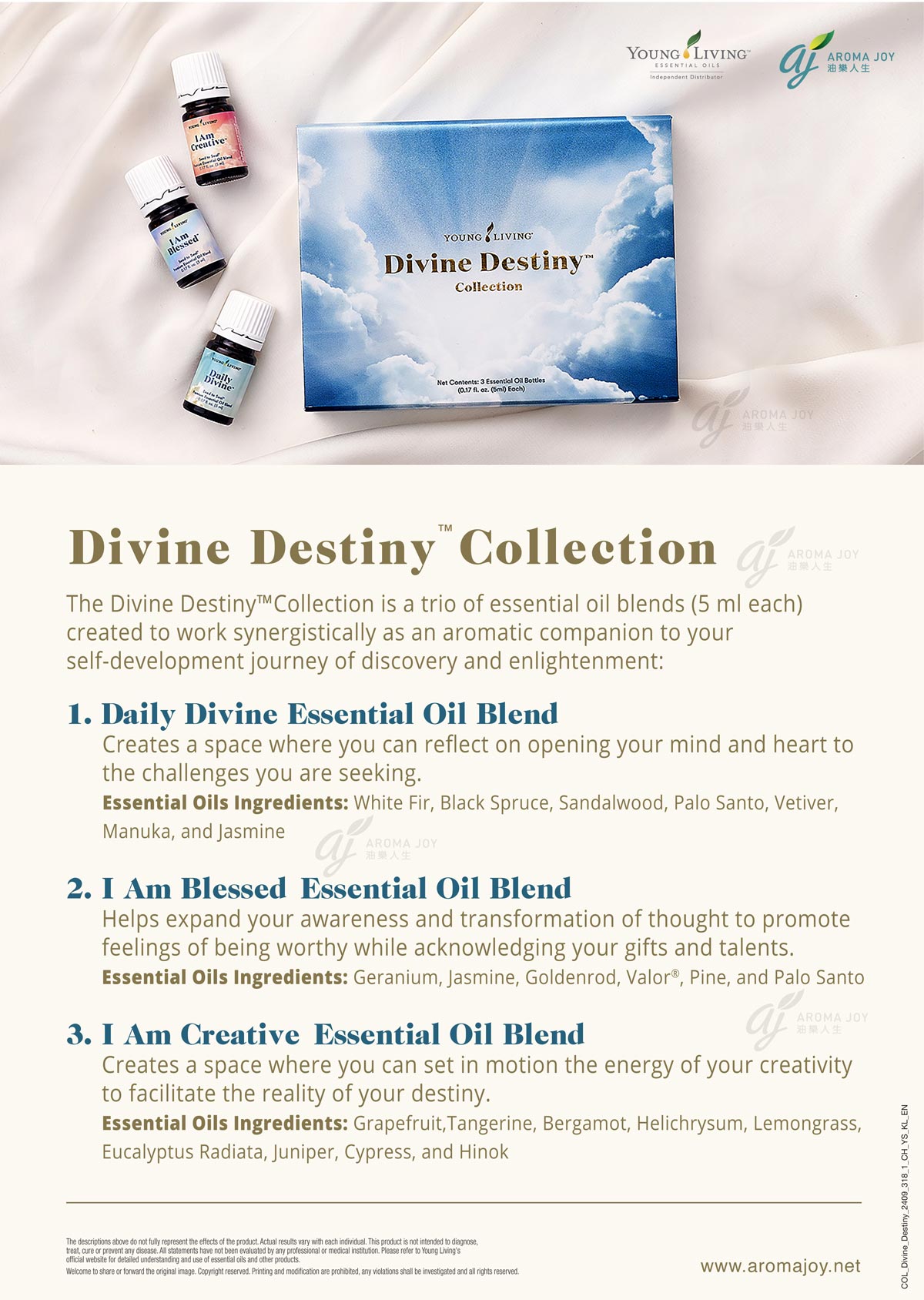 エッセンシャルオイル Young Living Divine Destiny Collection Divine Destiny Collection | Young Living Essential Oils