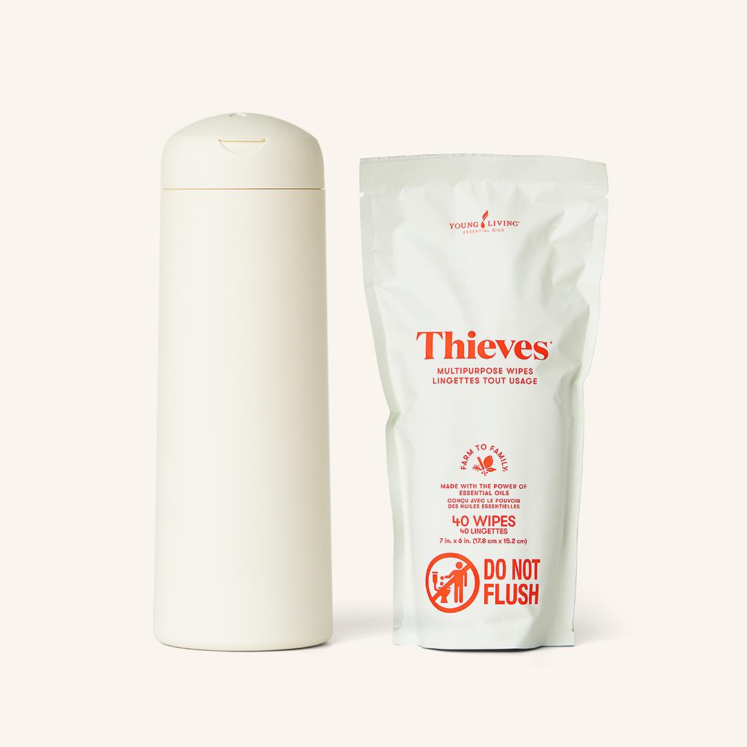 Thieves Multipurpose Wipes Kit 盜賊多用途消毒濕巾套裝