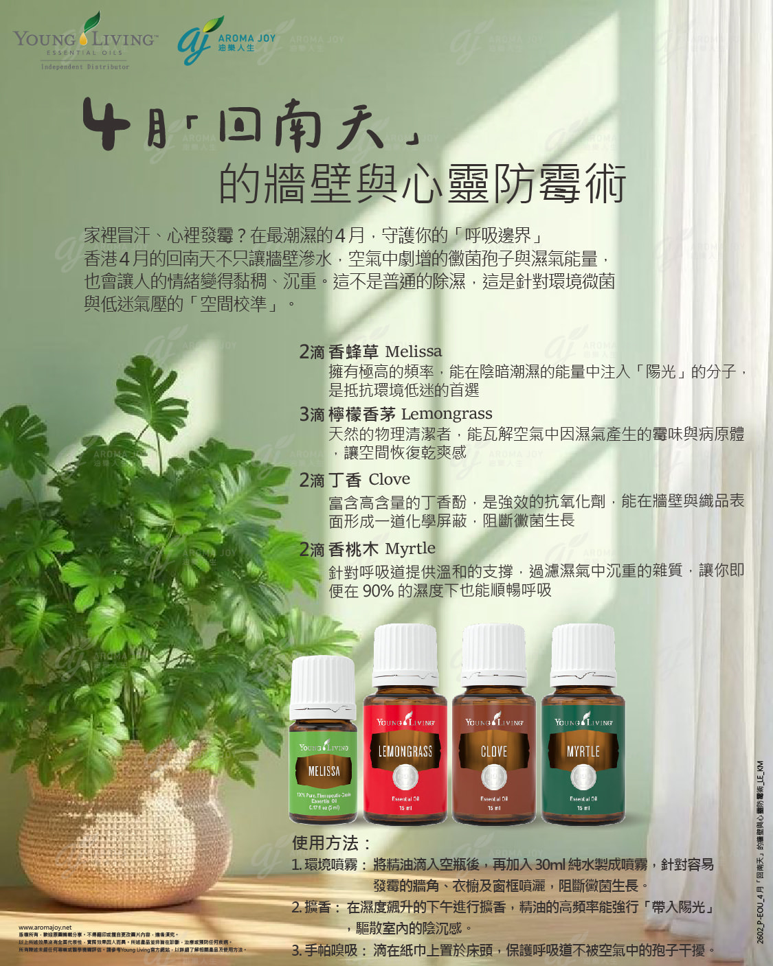 4 月「回南天」的牆壁與心靈防霉術