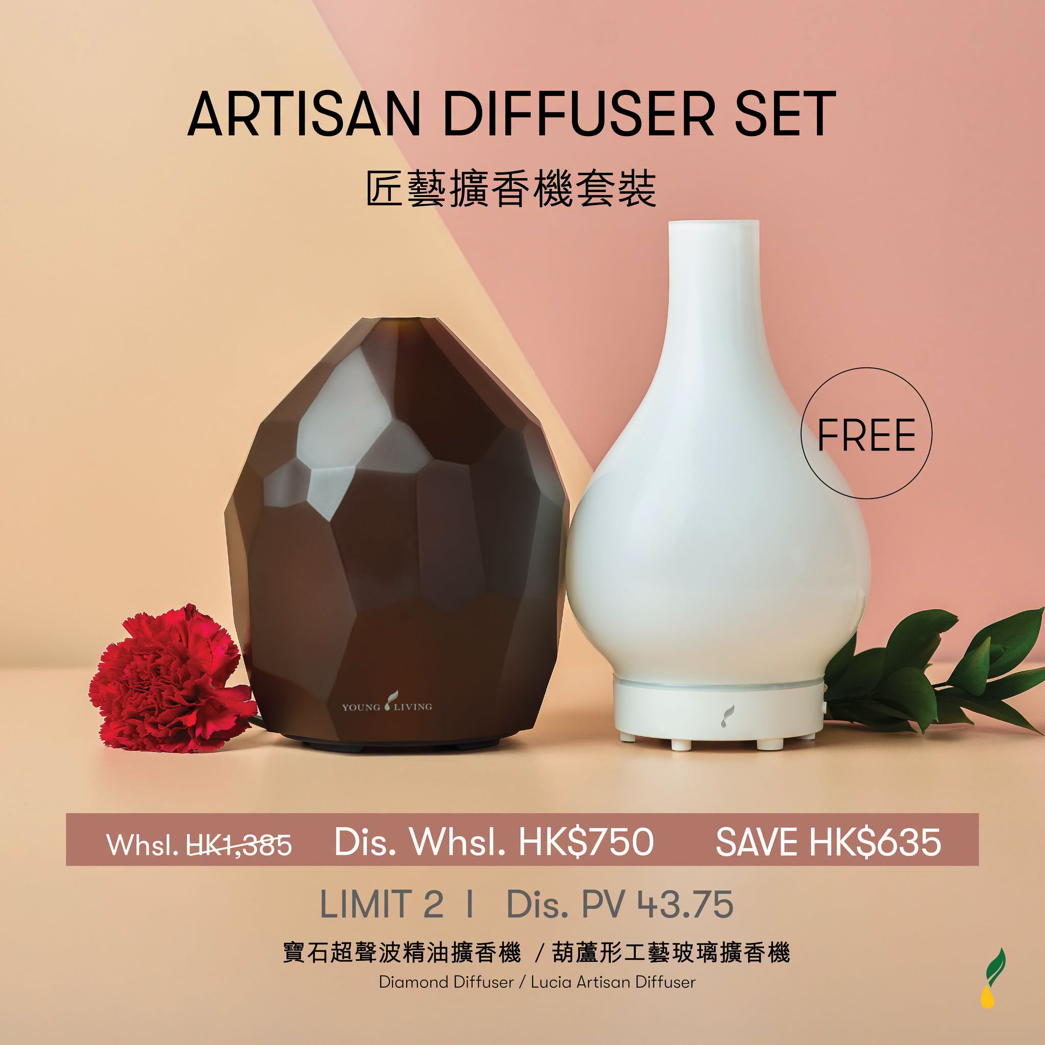 ARTISAN DIFFUSER SET 匠藝擴香機套裝